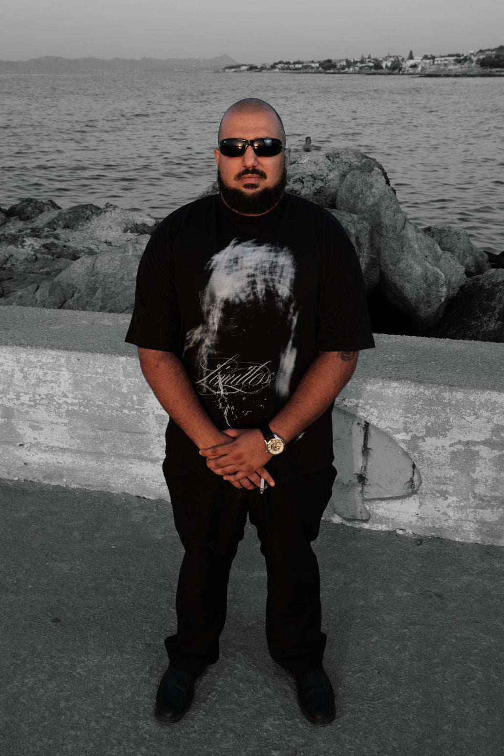 Faded Black Tee