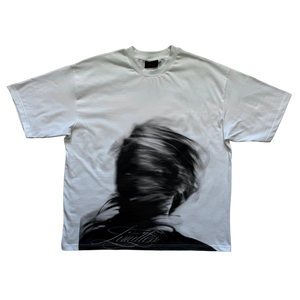 Faded White Tee