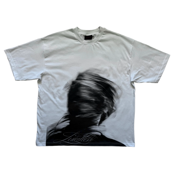 Faded White Tee
